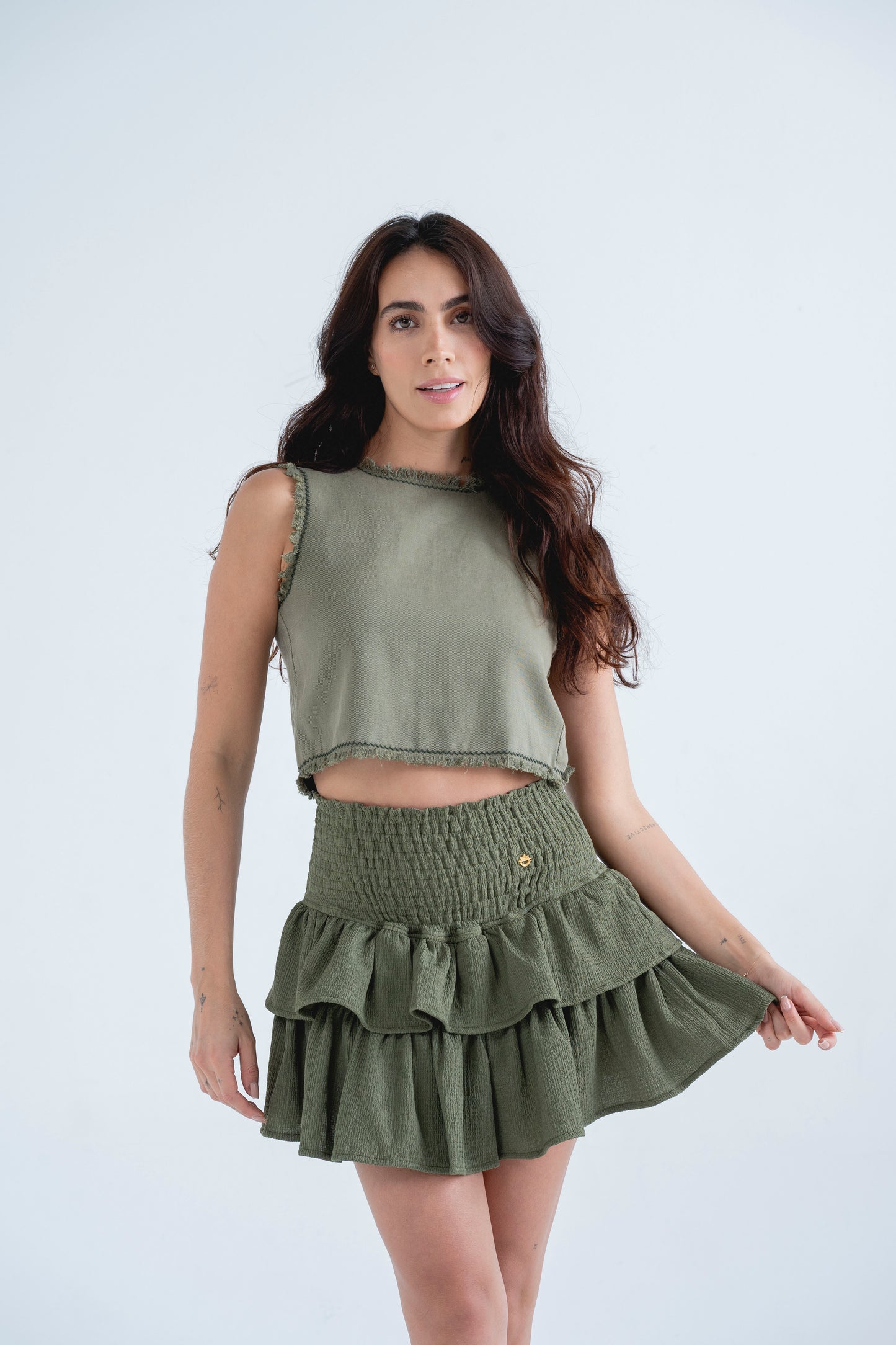 Top Mambo Manga sisa Verde