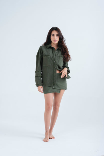 Chaqueta Luxor Verde Militar