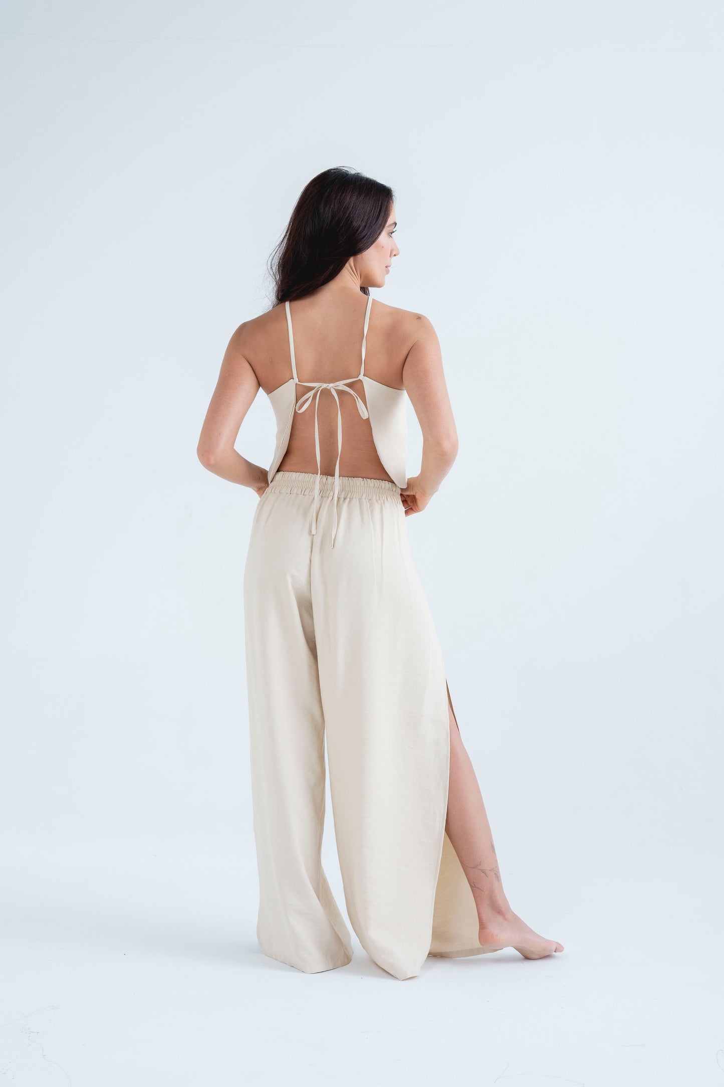 Pantalon Lotus Crema