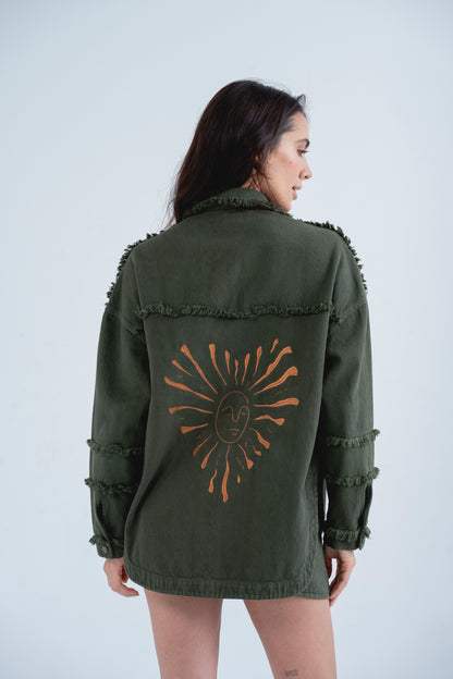 Chaqueta Luxor Verde Militar