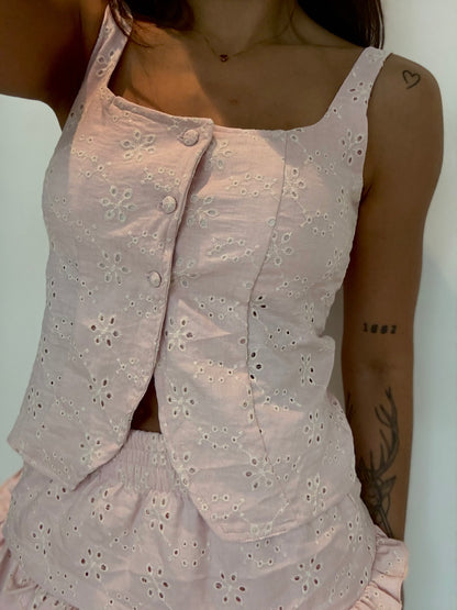 Top Celia Palo de Rosa Ojalillo