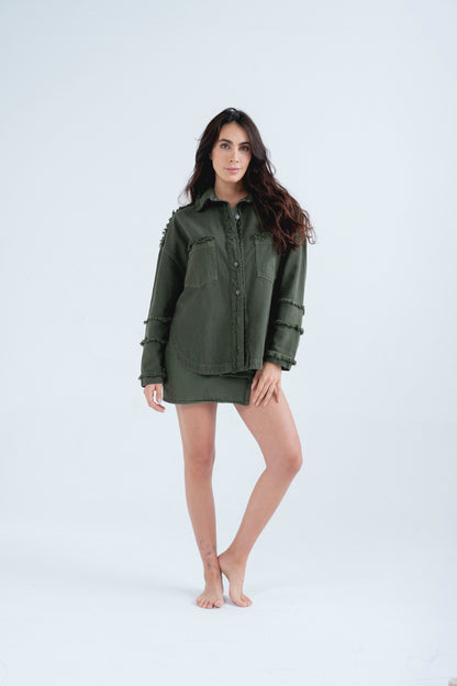 Chaqueta Luxor Verde Militar