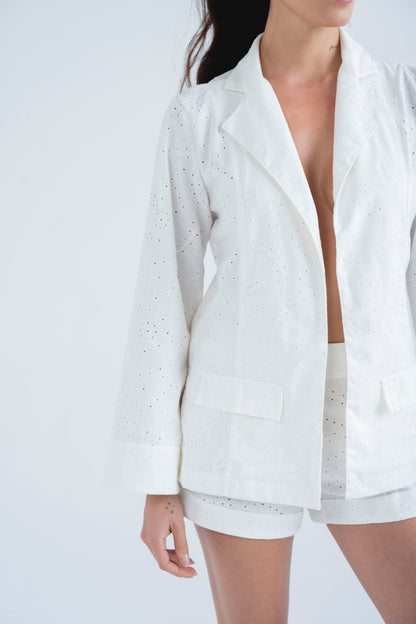 Blazer Porto Marfil