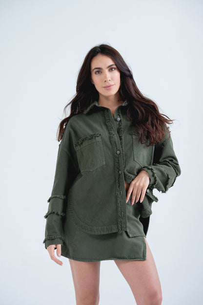 Chaqueta Luxor Verde Militar