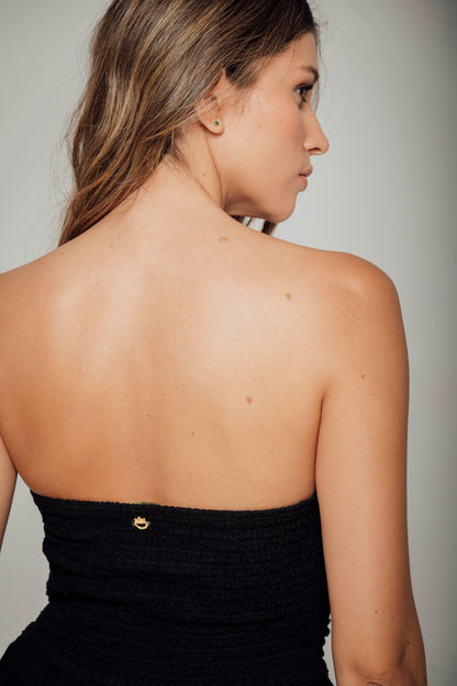 Top staples con espalda en nido de abeja Portofino