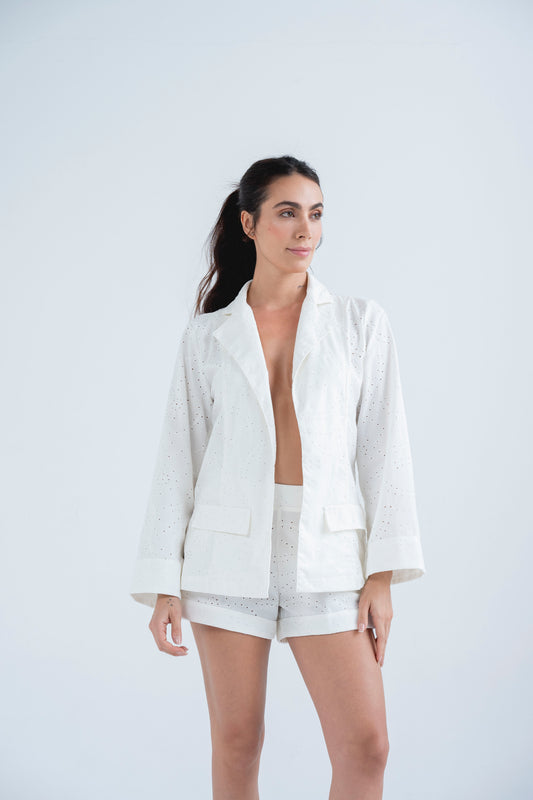 Blazer Porto Marfil