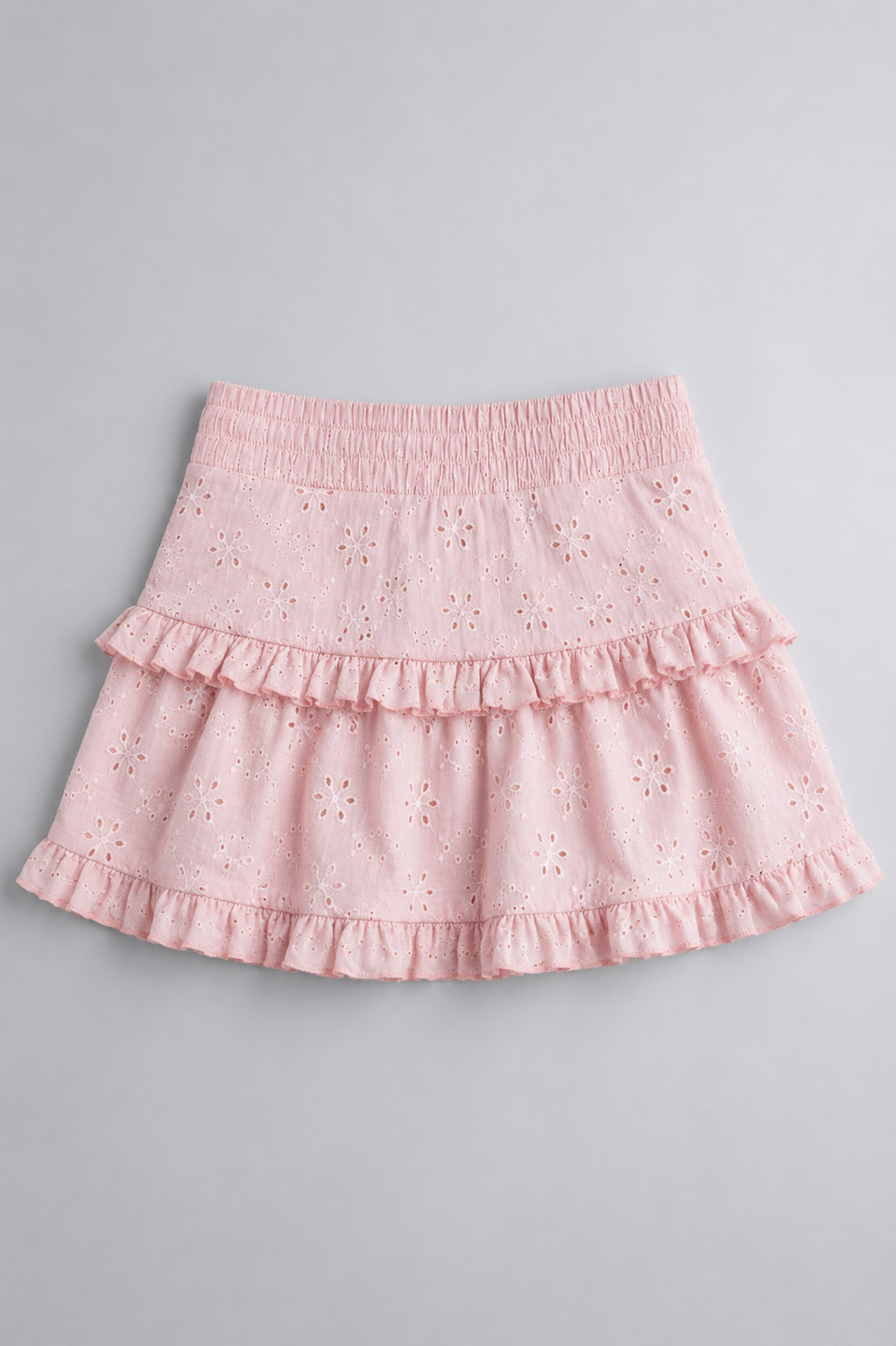 Falda Celia Palo de Rosa Ojalillo