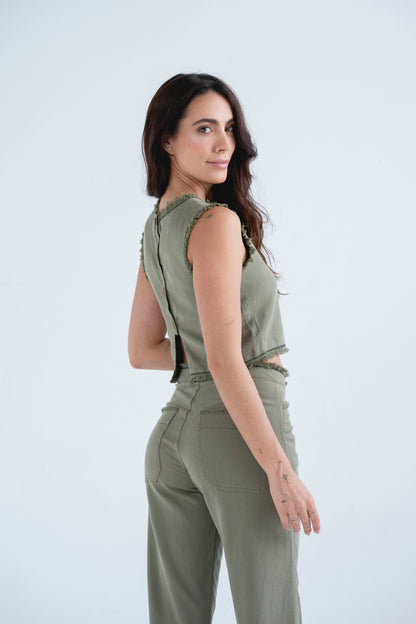 Top Mambo Manga sisa Verde