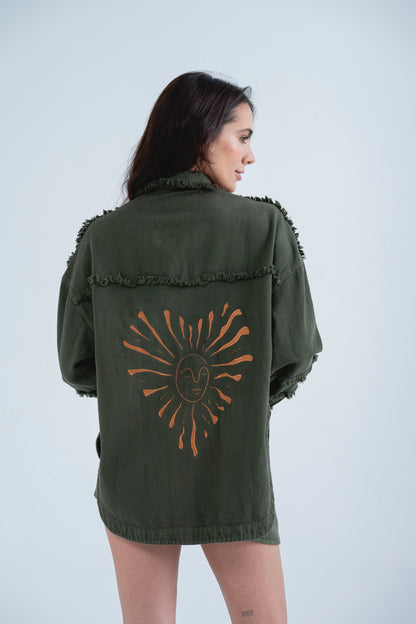 Chaqueta Luxor Verde Militar