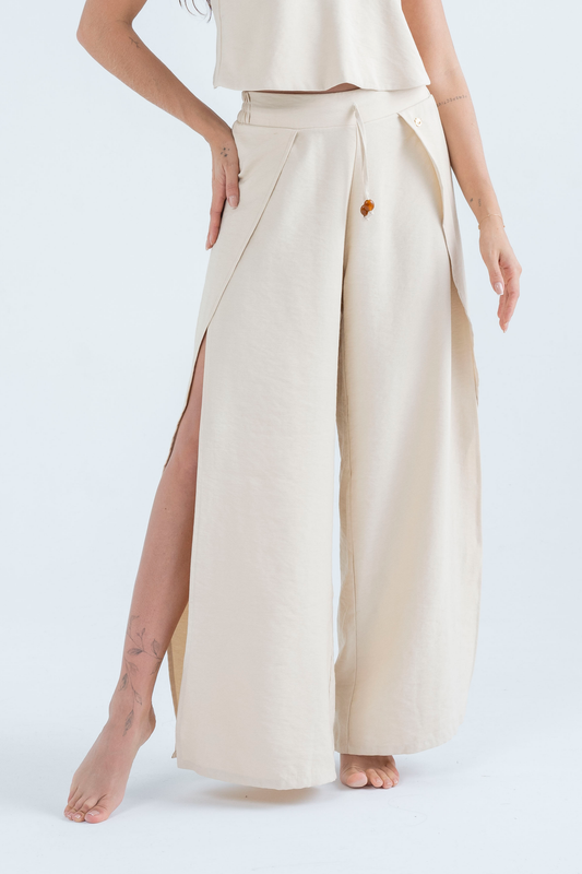 Pantalon Lotus Crema